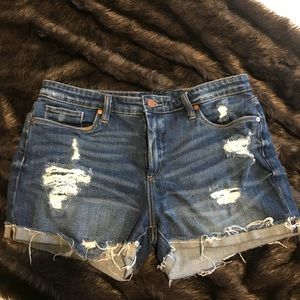 Blank NYC Distressed Denim Shorts NWOT